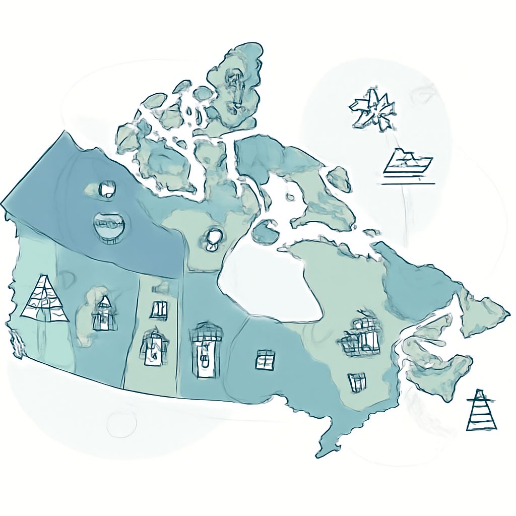 Illustration of a province selecting different skilled workers based on local labor needs