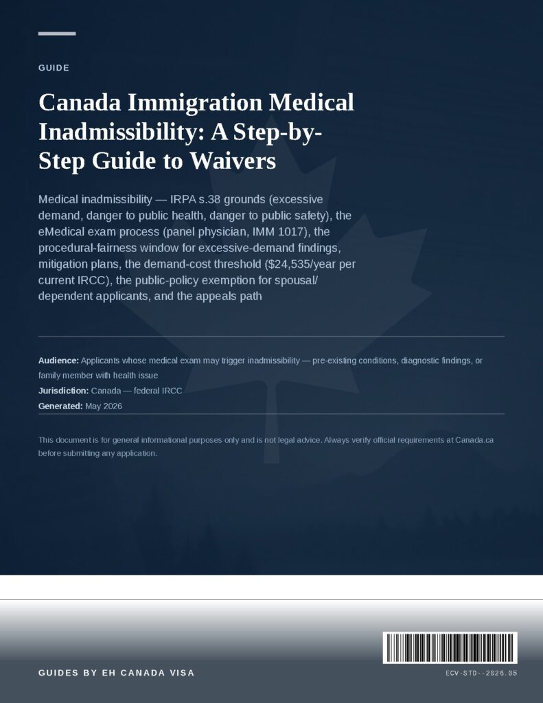 Canada Immigration Medical Inadmissibility: A Step-by-Step Guide to Waivers