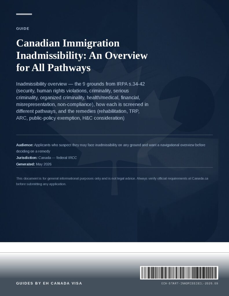 Canadian Immigration Inadmissibility: An Overview for All Pathways