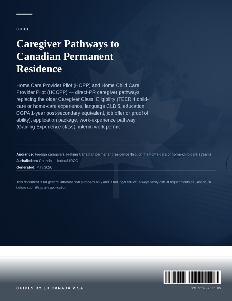Caregiver Pathways to Canadian Permanent Residence