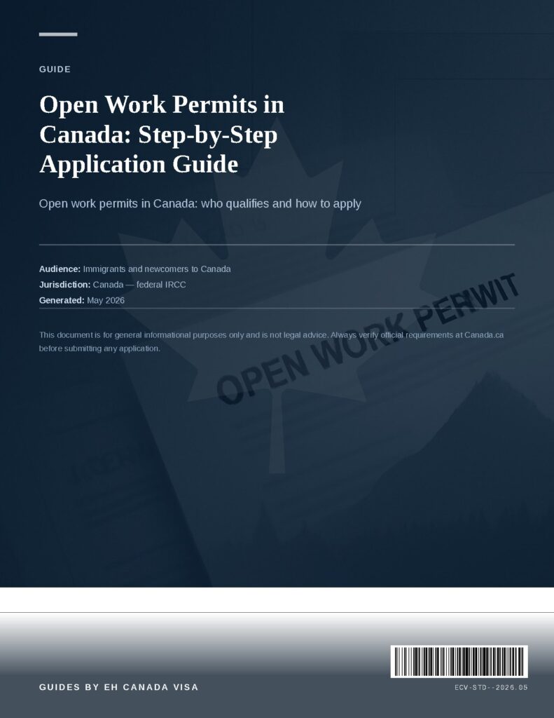 Open Work Permits in Canada: Step-by-Step Application Guide