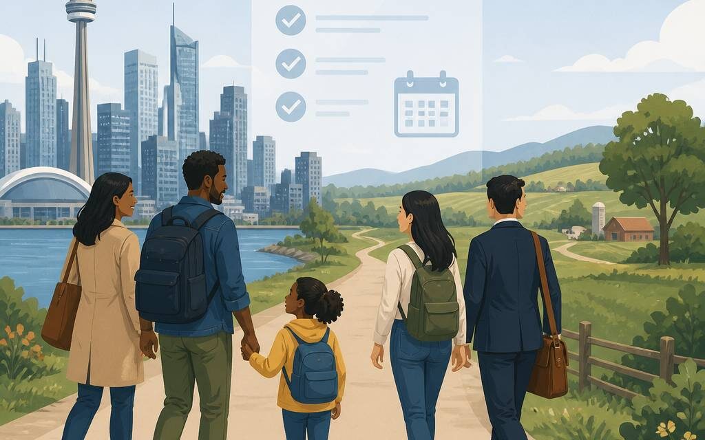 Living in Ontario as a Newcomer: Toronto vs. Beyond