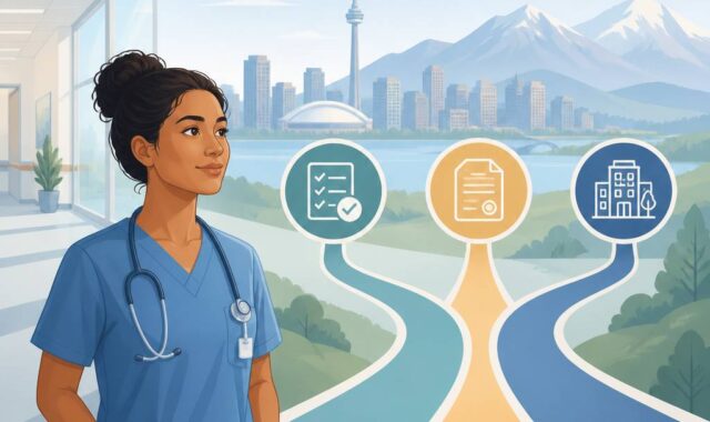 The Branching Paths for Nurses and Healthcare Workers: Express Entry Healthcare Draws vs. Provincial and Employer Routes