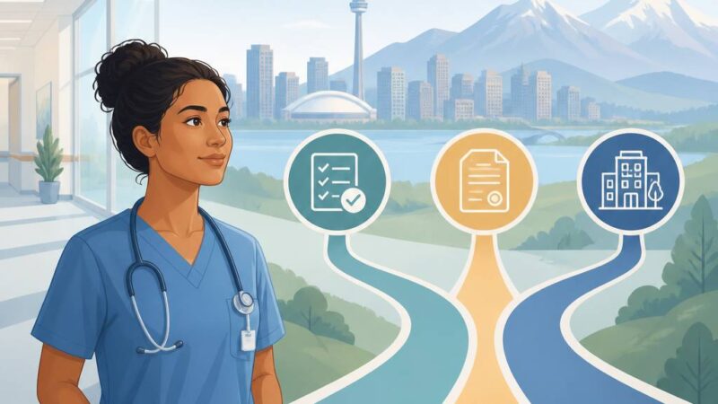 The Branching Paths for Nurses and Healthcare Workers: Express Entry Healthcare Draws vs. Provincial and Employer Routes