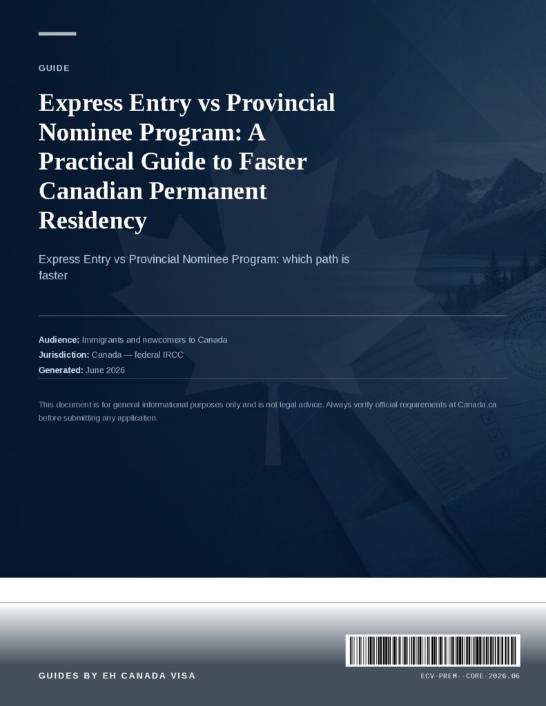 Express Entry vs PNP: A Practical Guide to Faster Canadian PR – Step-by-Step